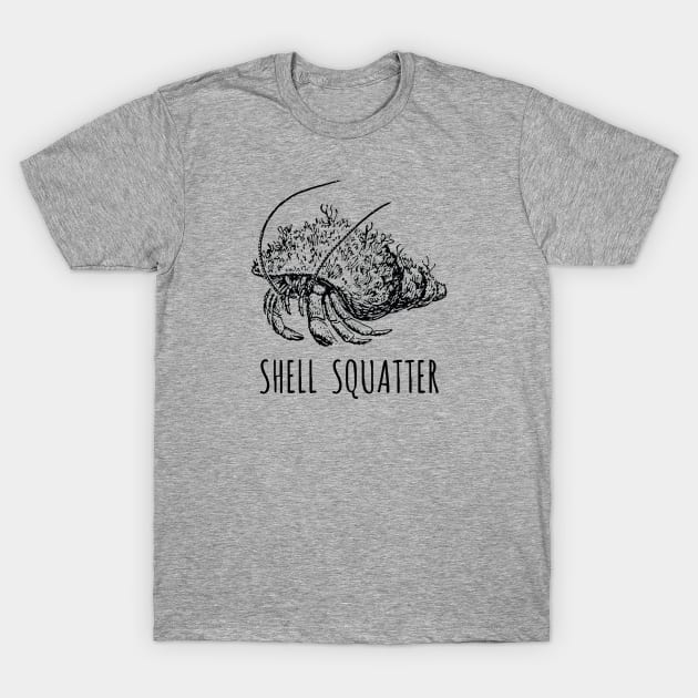 Shell Squatter T-Shirt by JohnnyBoyOutfitters